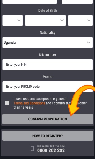 app complete registration