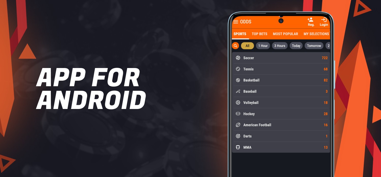 Fortebet app for Android