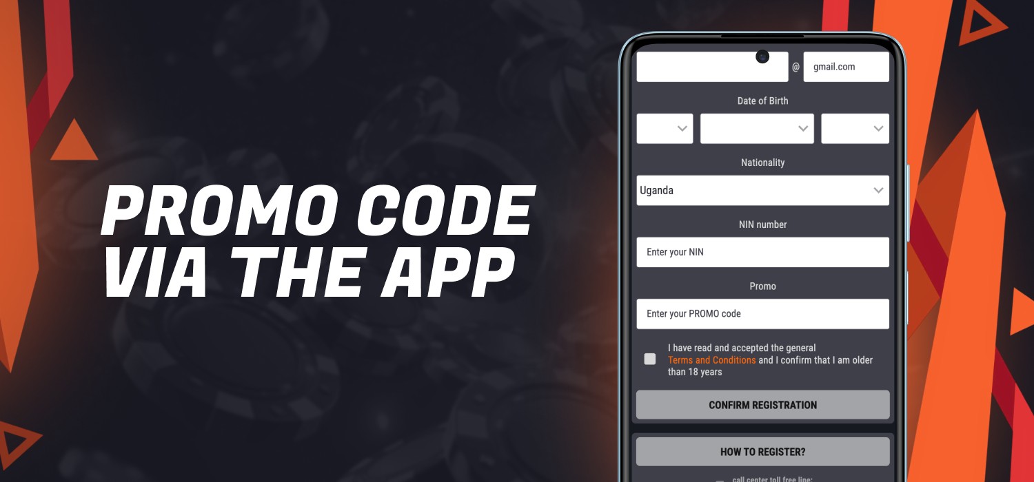 using promo code via fortebet app